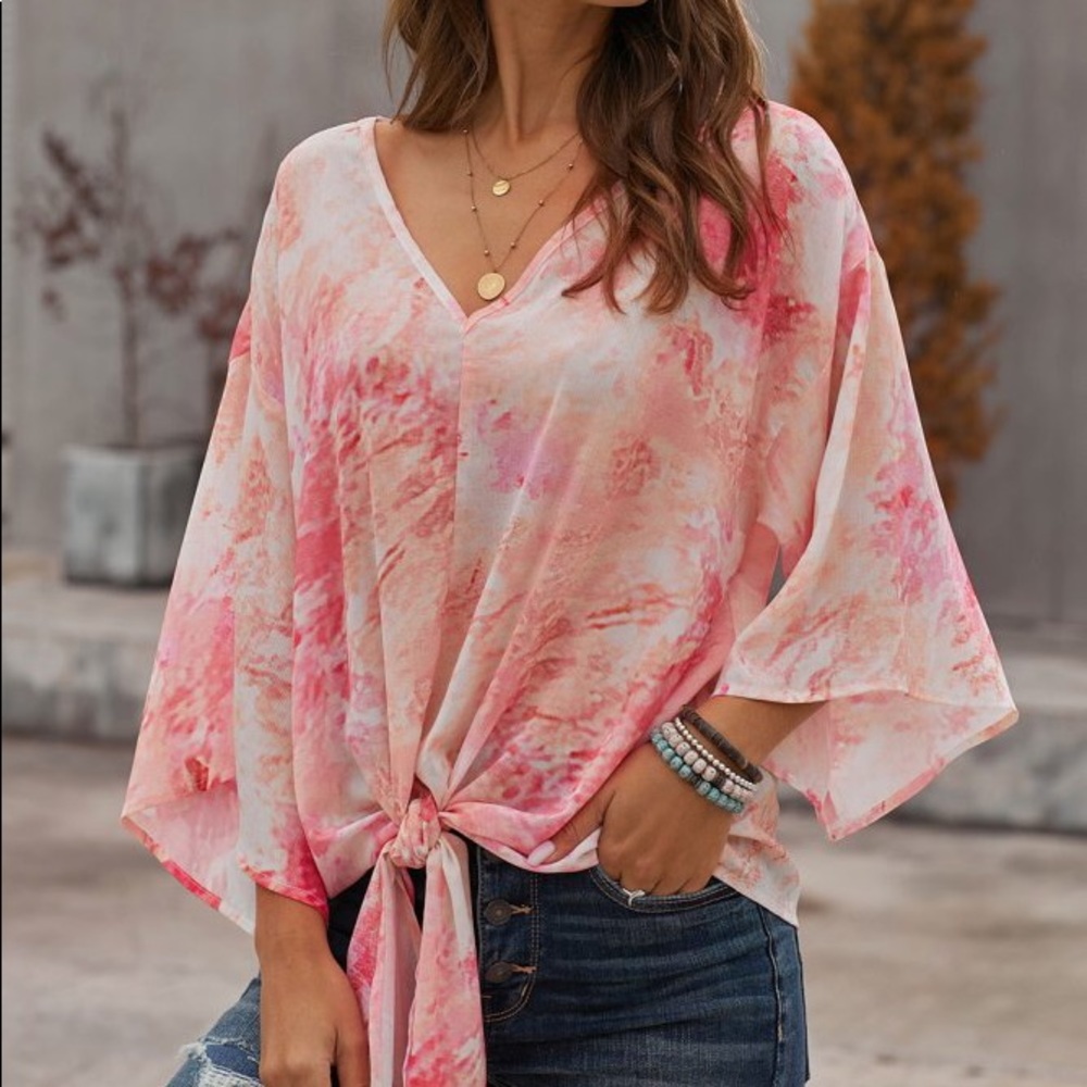 Just in! Sunsets and you tie top